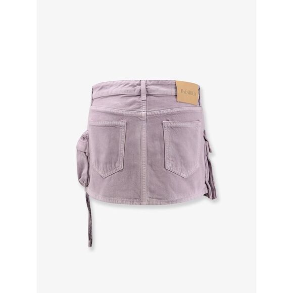 The Attico Women Cotton Mini Skirt - Picture 4 of 5